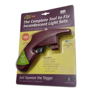 LightKeeper Pro Complete Tool Incandescent‎ Light Sets Repair Voltage Detector